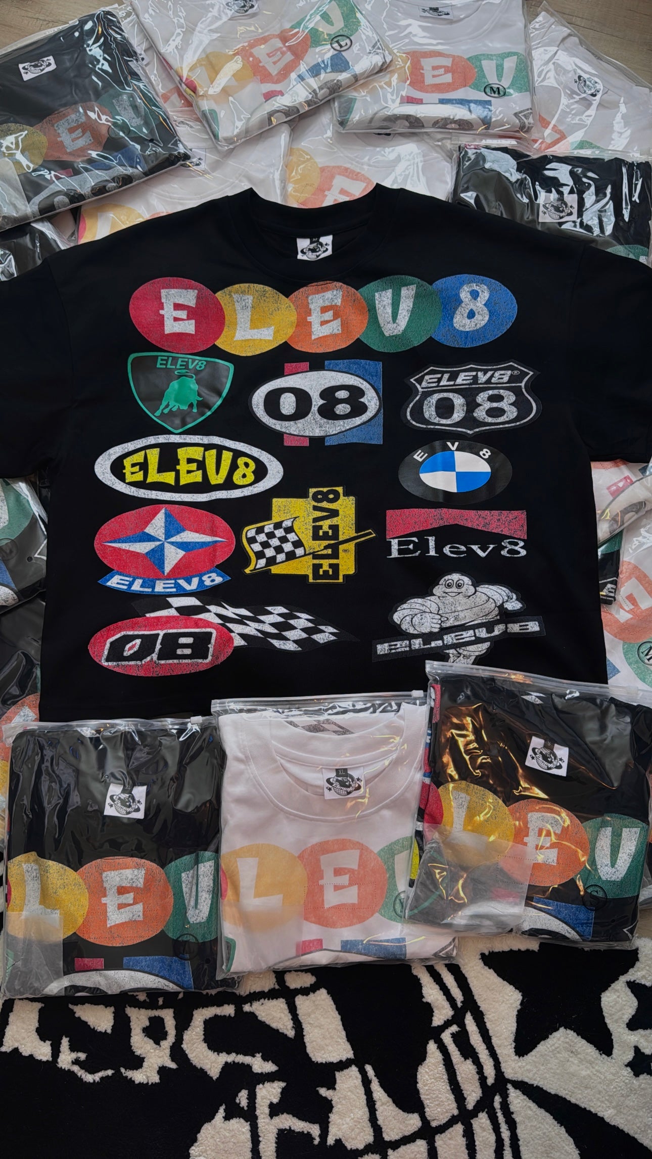 “Logo Tee” Black
