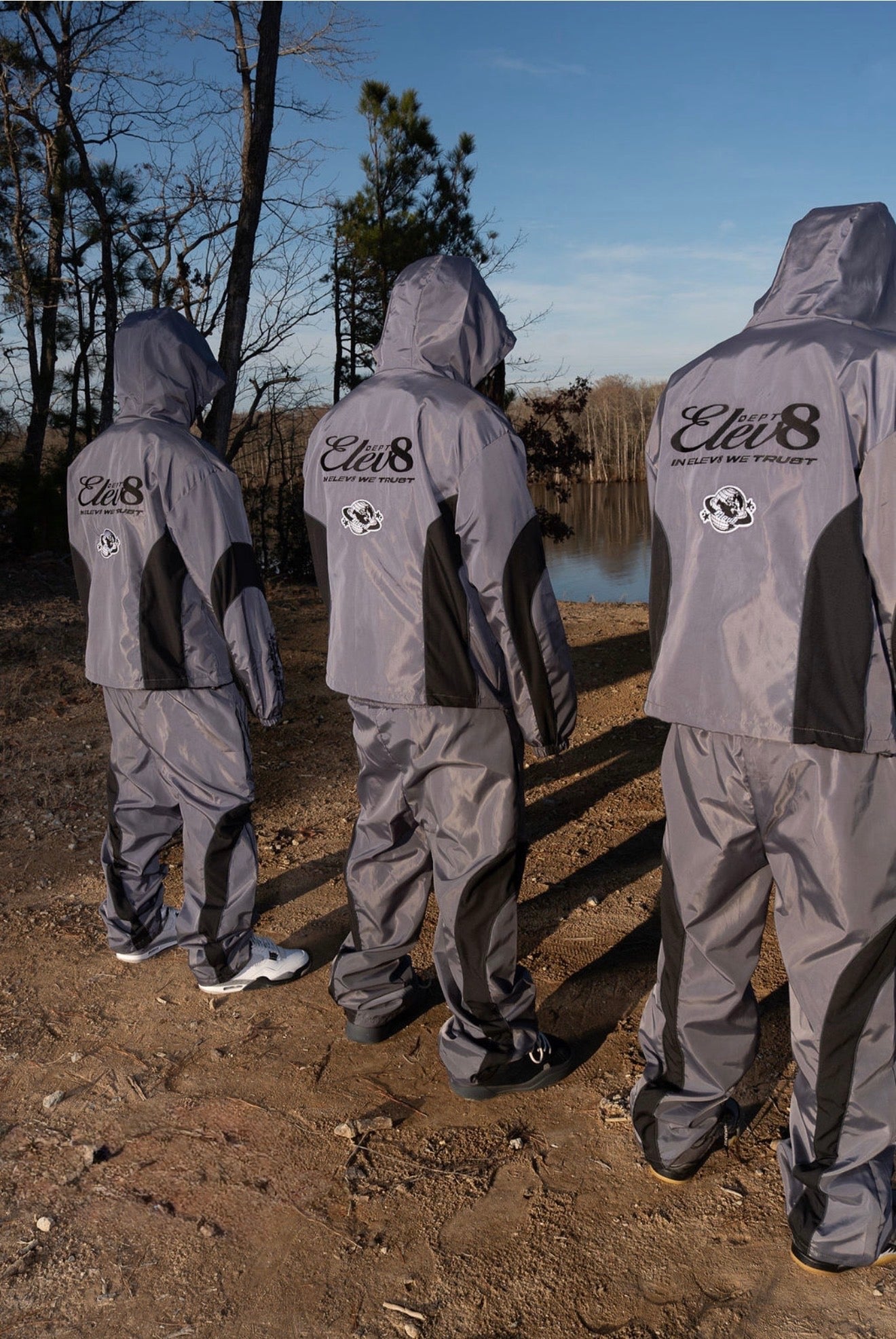 (Grey) ELEV8 Rain Suit