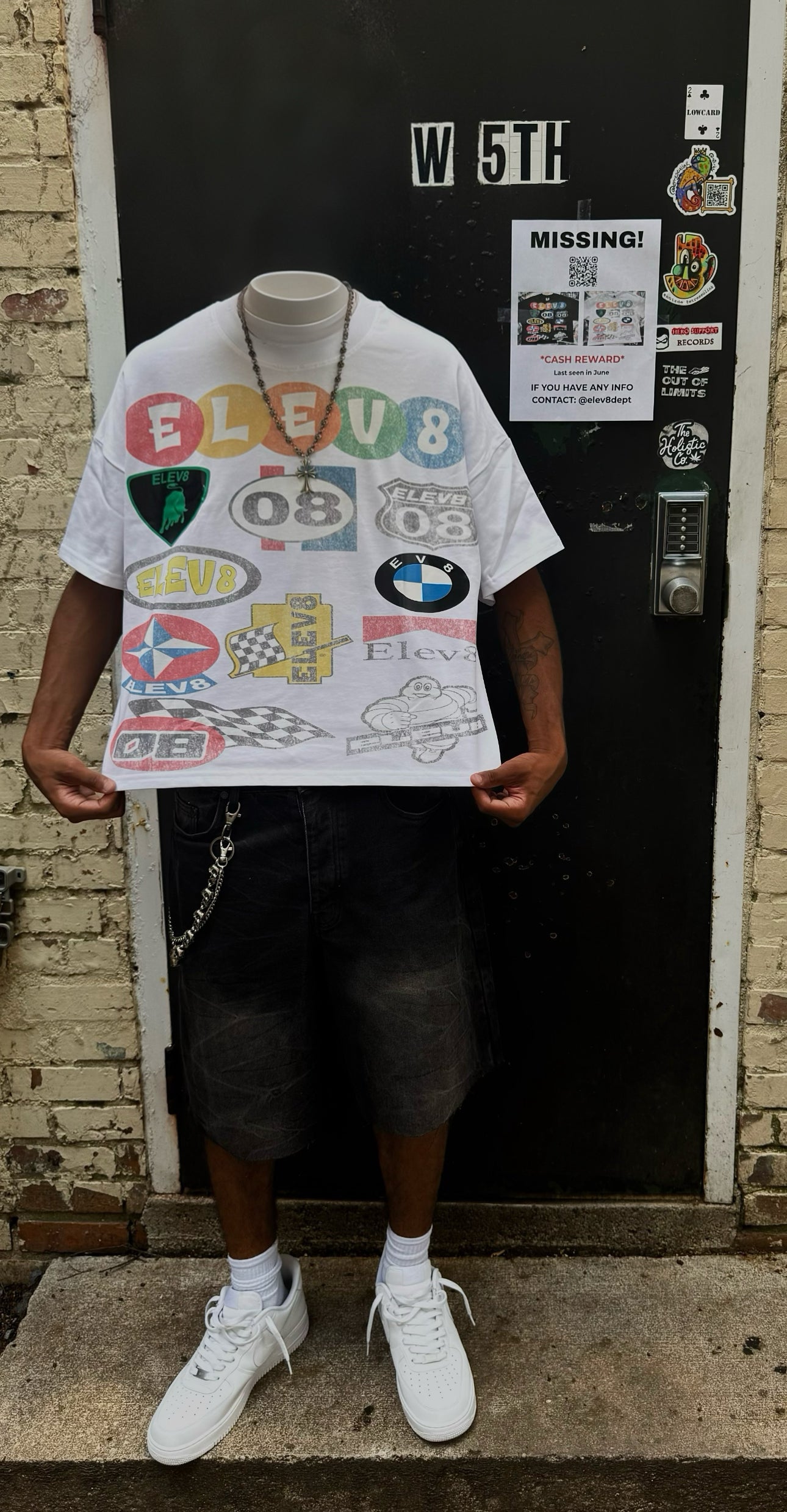 “Logo Tee” White