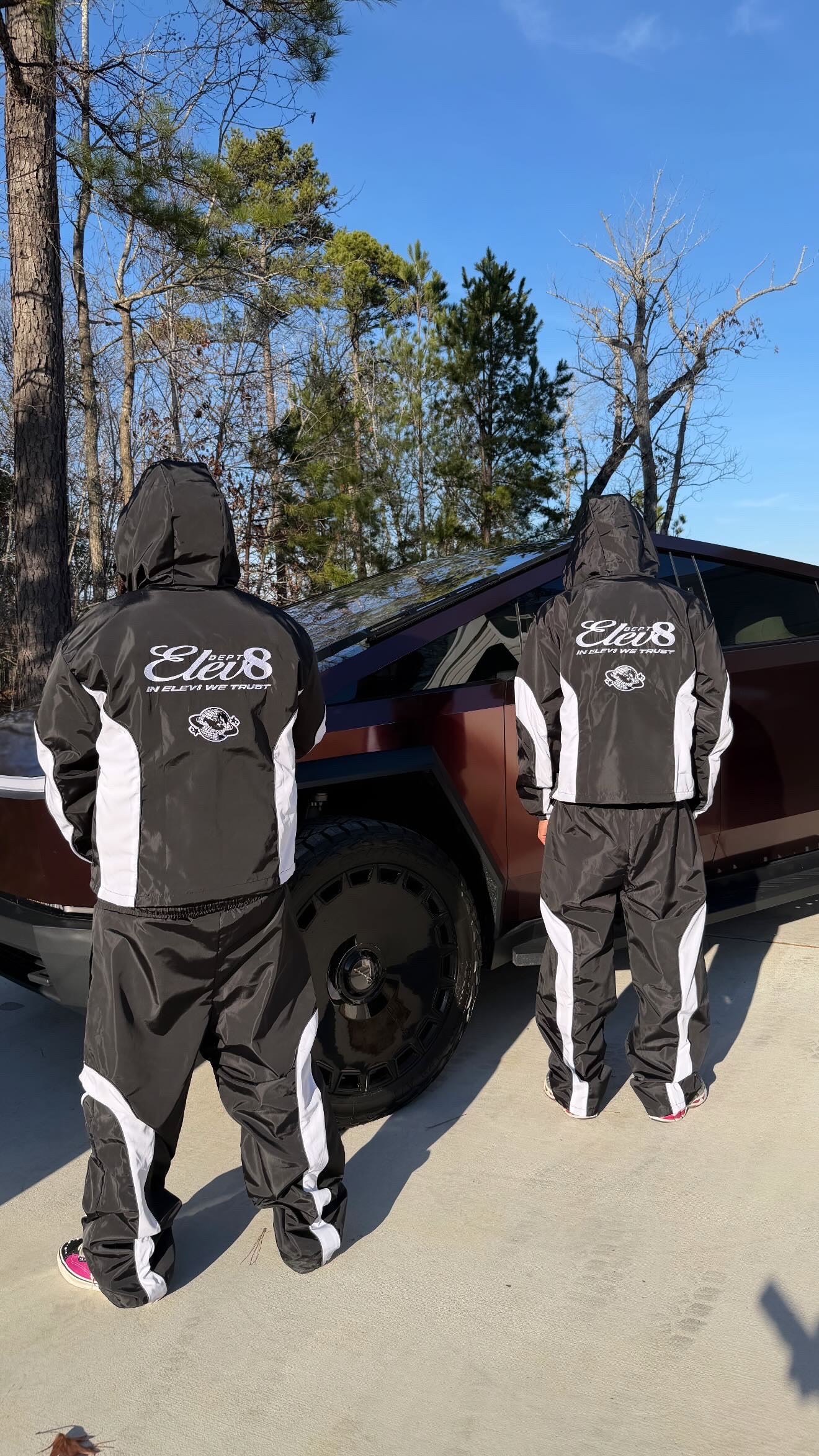 (BLACK) ELEV8 RAIN SUIT